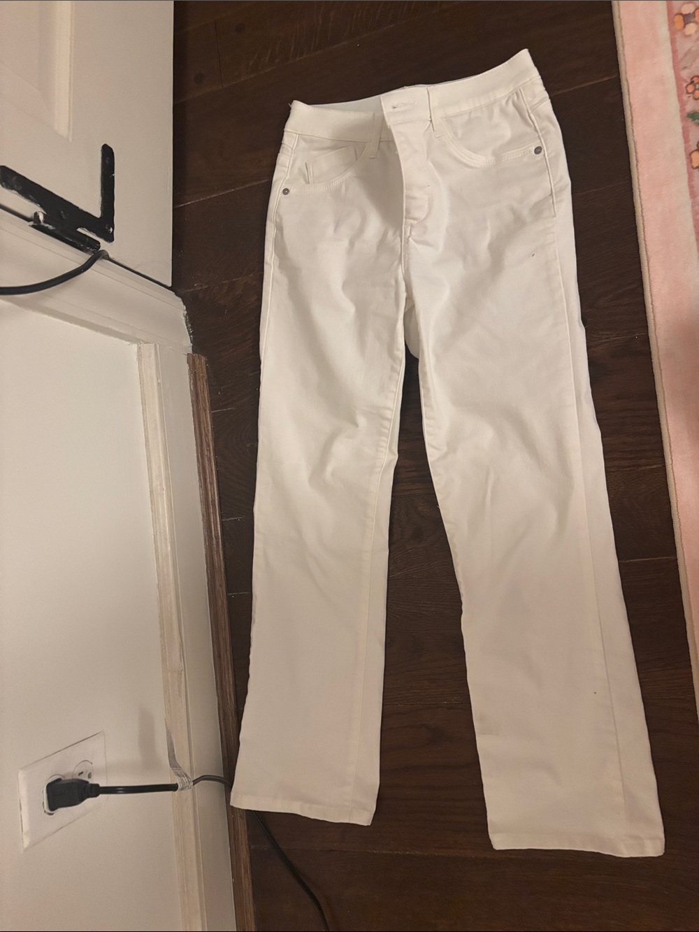 Wit & Wisdom White Flare Jeans